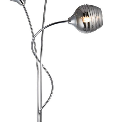 Mizzle Chrome Floor Lamp