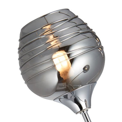 Mizzle Chrome Floor Lamp