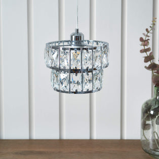 Darla Clear Ceiling Pendant Shade