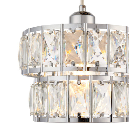 Darla Clear Pendant Shade