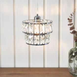 Darla Clear Ceiling Pendant Shade