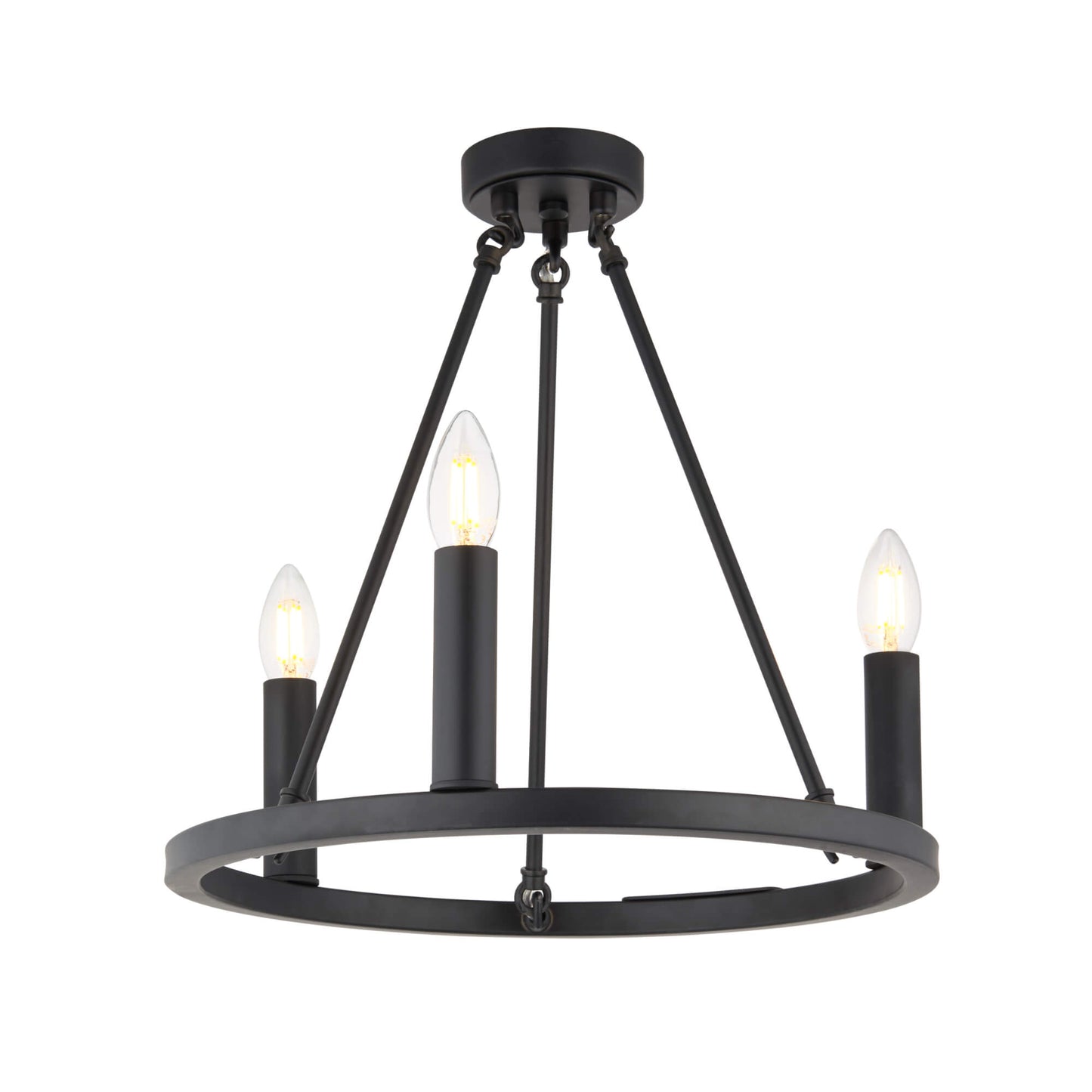 Parley 3 Light Black Pendant