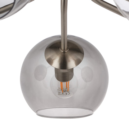 Branco 5 Light Semi-Flush Ceiling Light