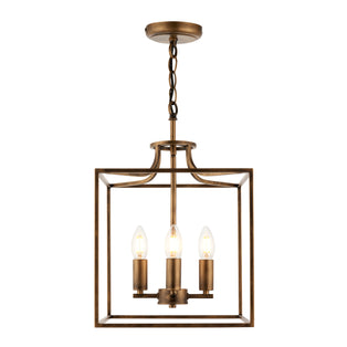 Grove Matte Antique Brass Ceiling Light Pendant