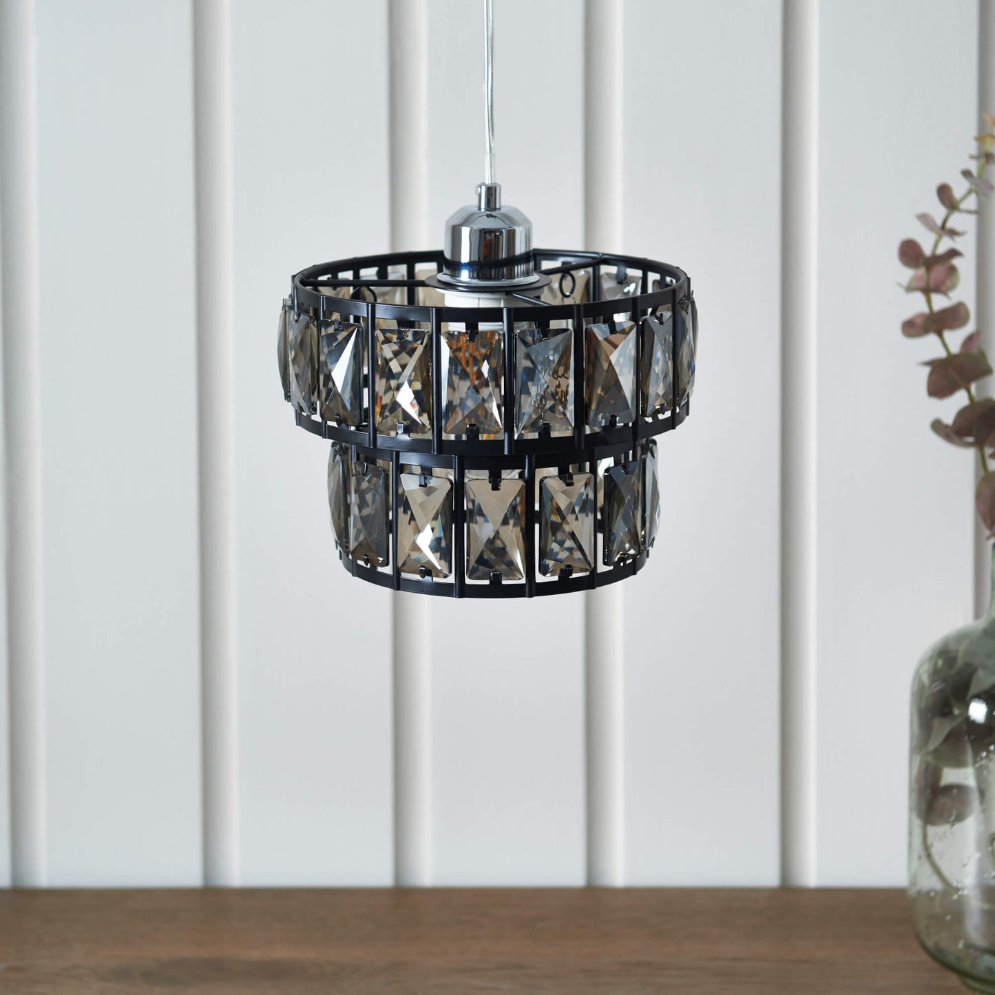 Darla Black Pendant Shade