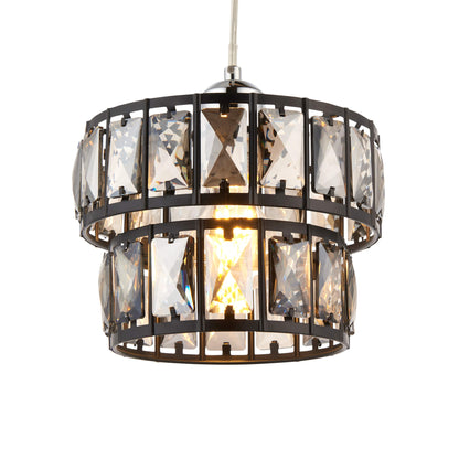 Darla Black Pendant Shade