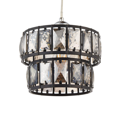 Darla Black Pendant Shade