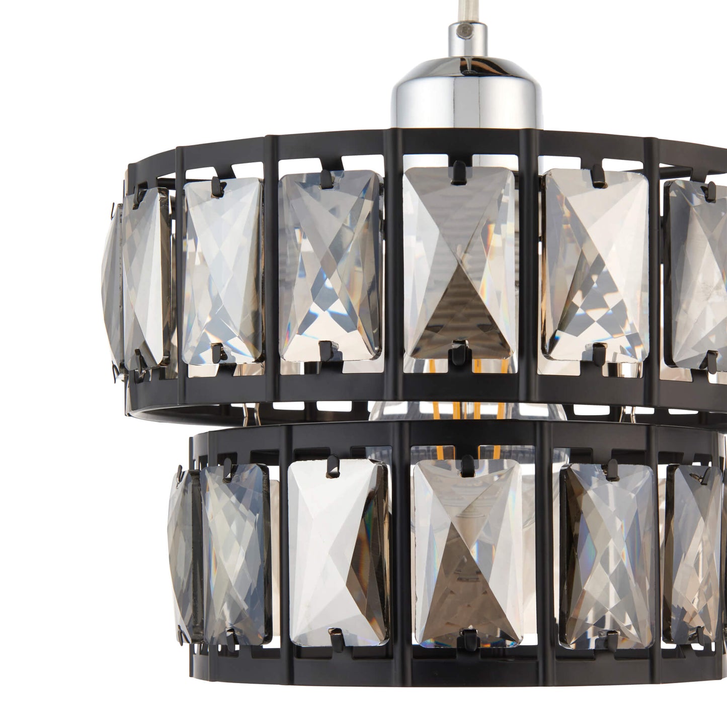 Darla Black Pendant Shade