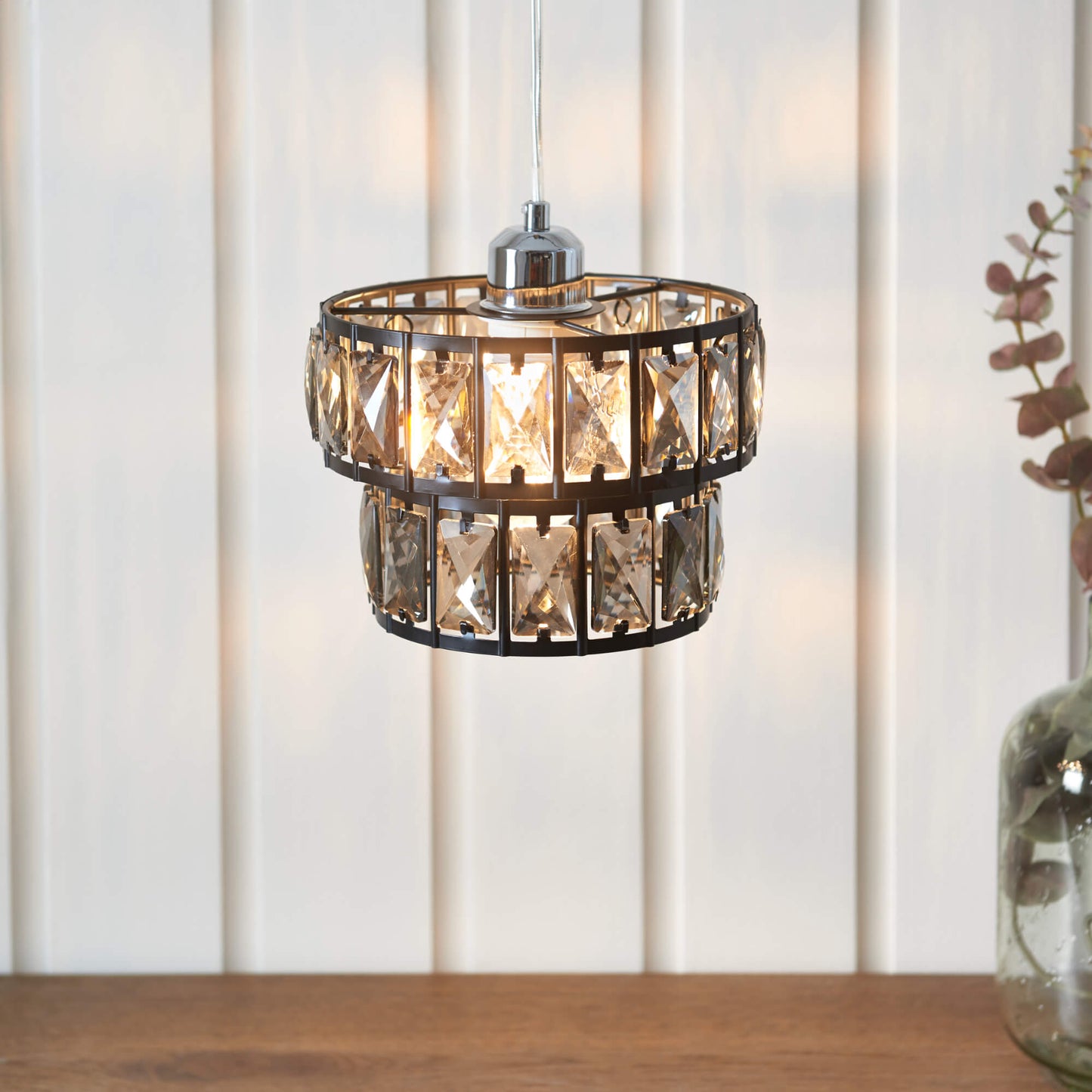 Darla Black Pendant Shade