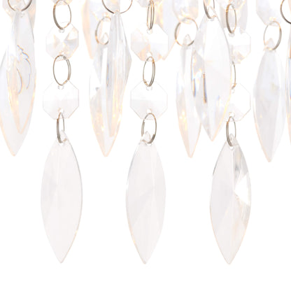 Winona Small Crystal Flush Ceiling Light