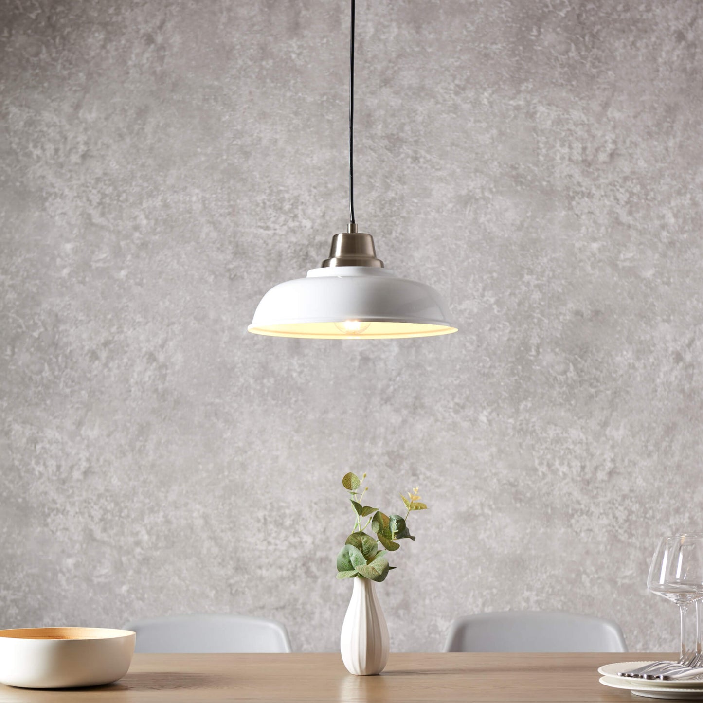 Bakewell White Pendant