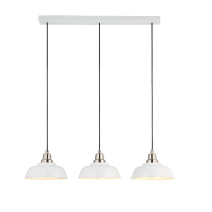 Bakewell White Bar Pendant