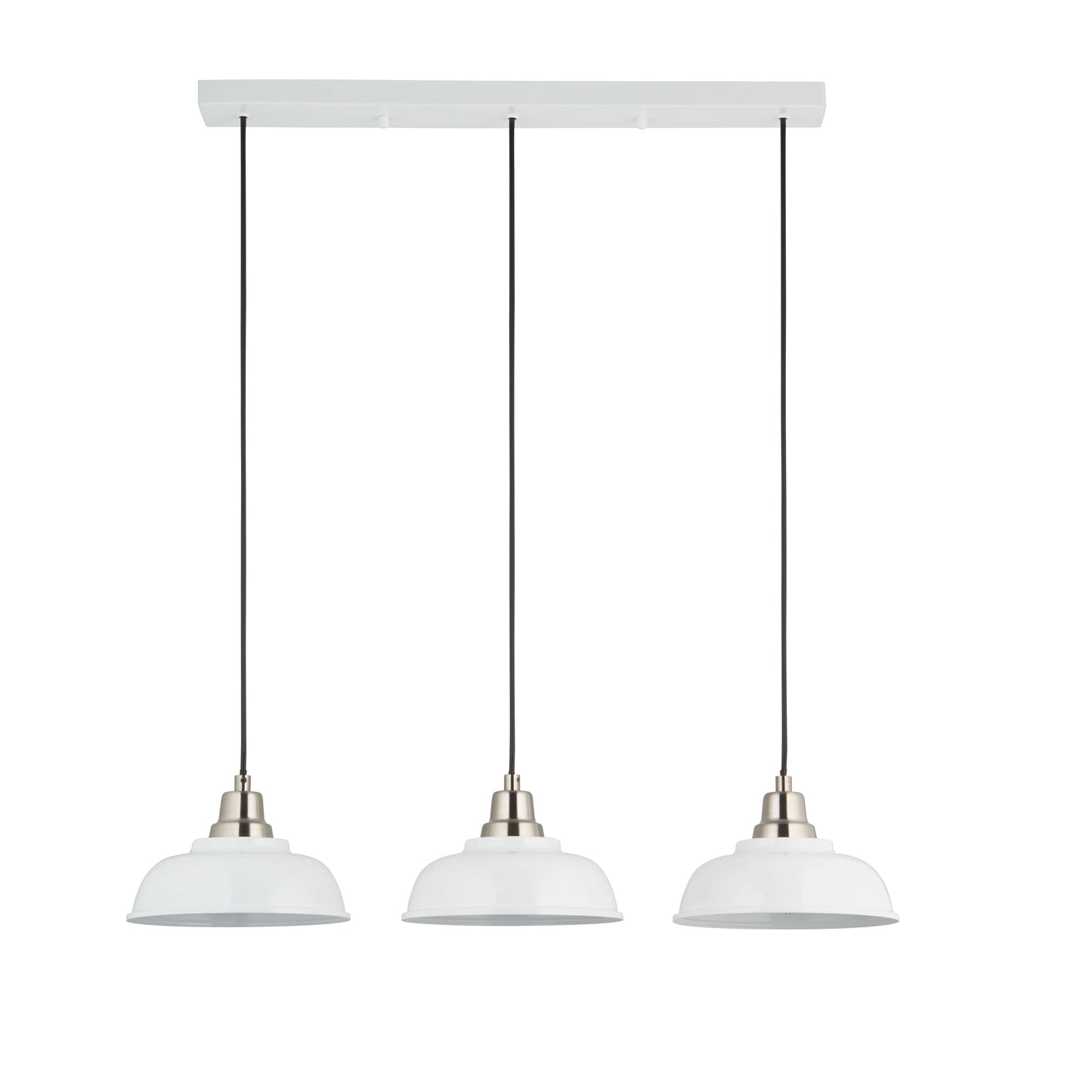 Bakewell White Bar Pendant
