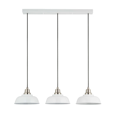 Bakewell White Bar Pendant