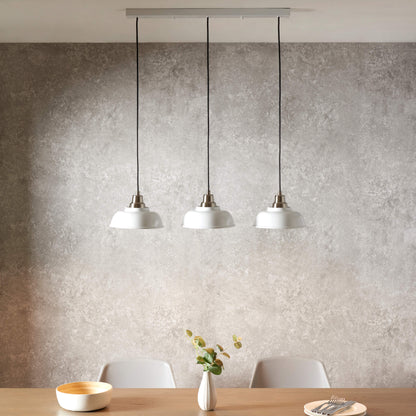 Bakewell White Bar Pendant