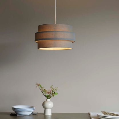 Ziggy Charcoal Easy-Fit Pendant