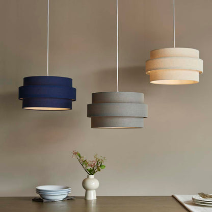 Ziggy Charcoal Easy-Fit Pendant
