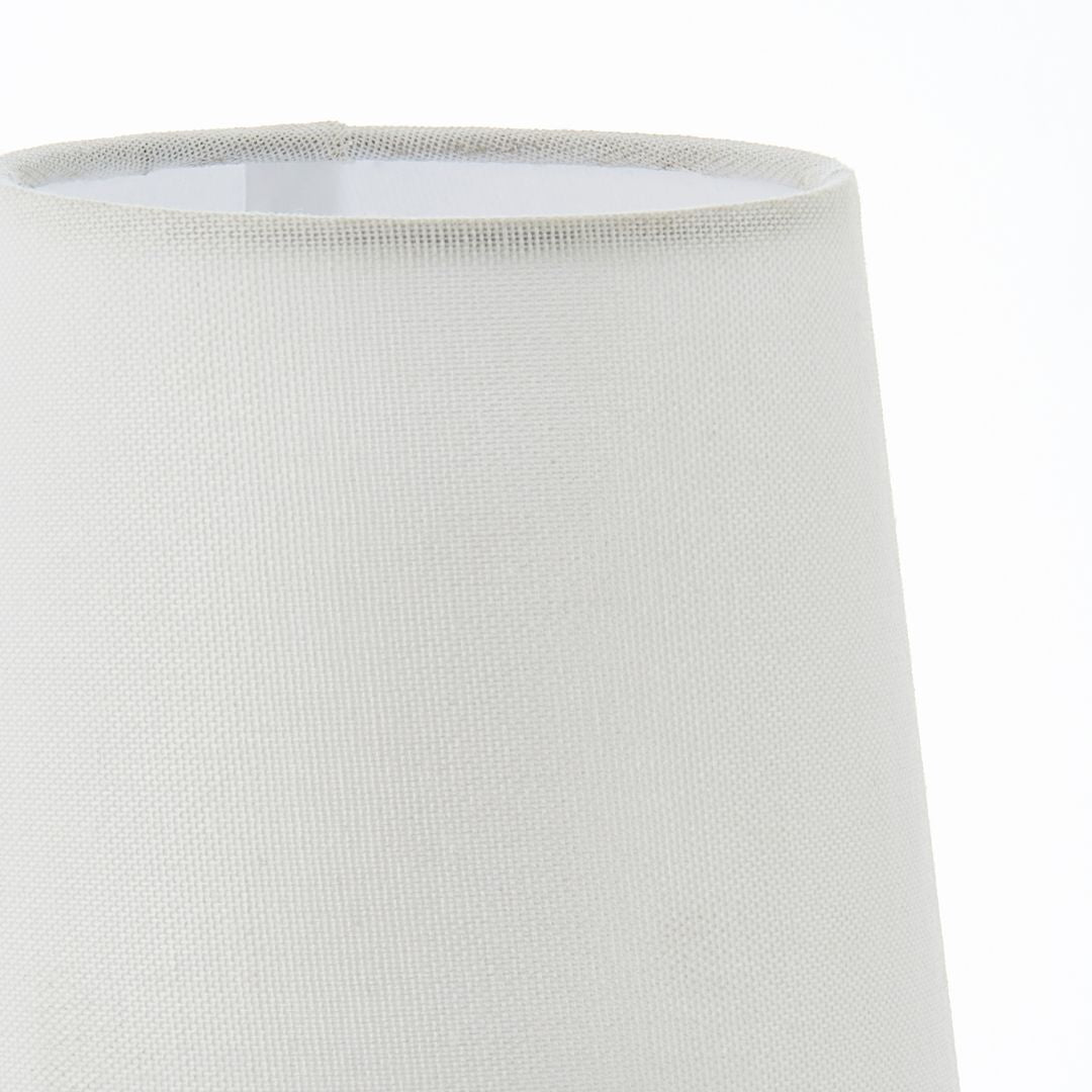 White Linen Clip On Shade