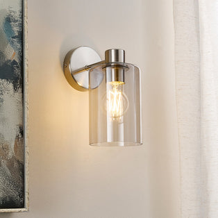 Kingsholm Brushed Satin Nickel Wall Light
