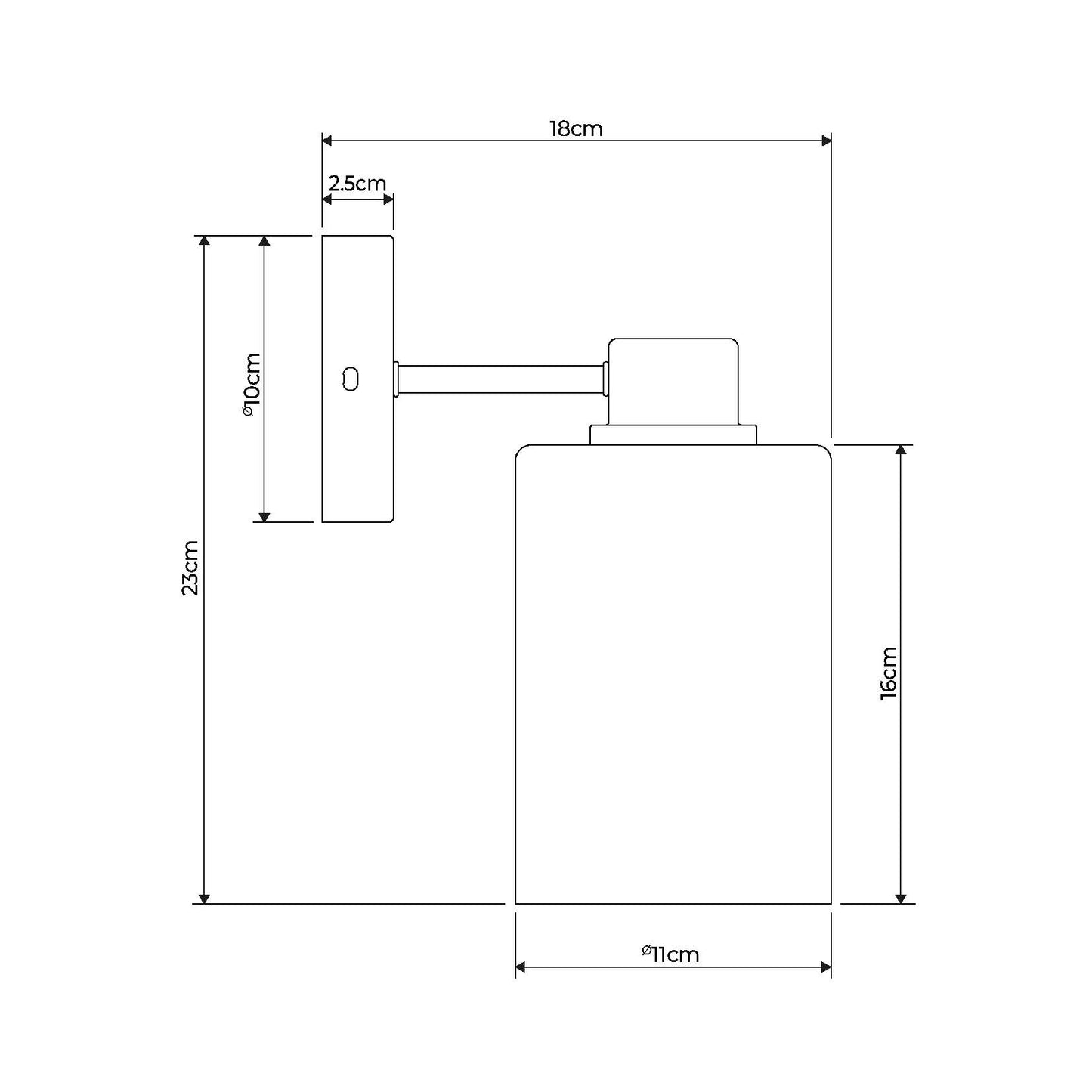 Kingsholm Brushed Satin Nickel Wall Light