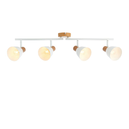 Seaton Matte White 4-Spot Bar