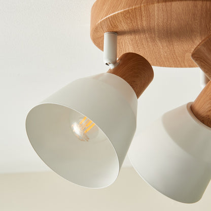 Seaton Matte White 3-Spot Plate