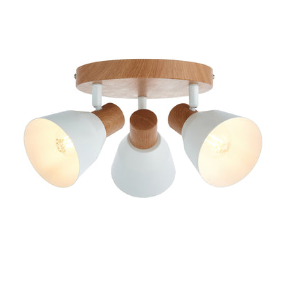 Seaton Matte White 3-Spot Plate