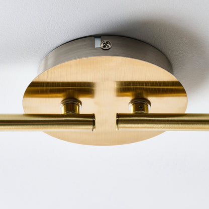 Hayes Matte Nickel 4-Light Spotlight Bar