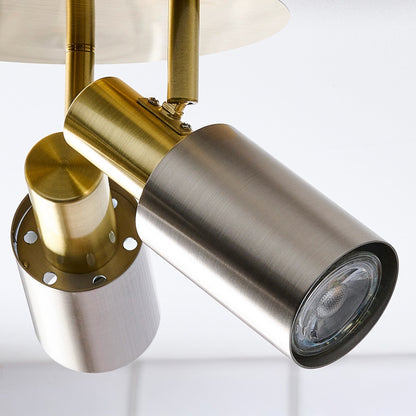 Hayes Matte Nickel 3-Light Spotlight Plate