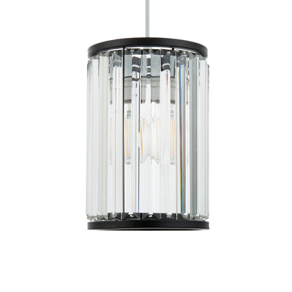 Resto Matte Black Narrow Easy-Fit Pendant