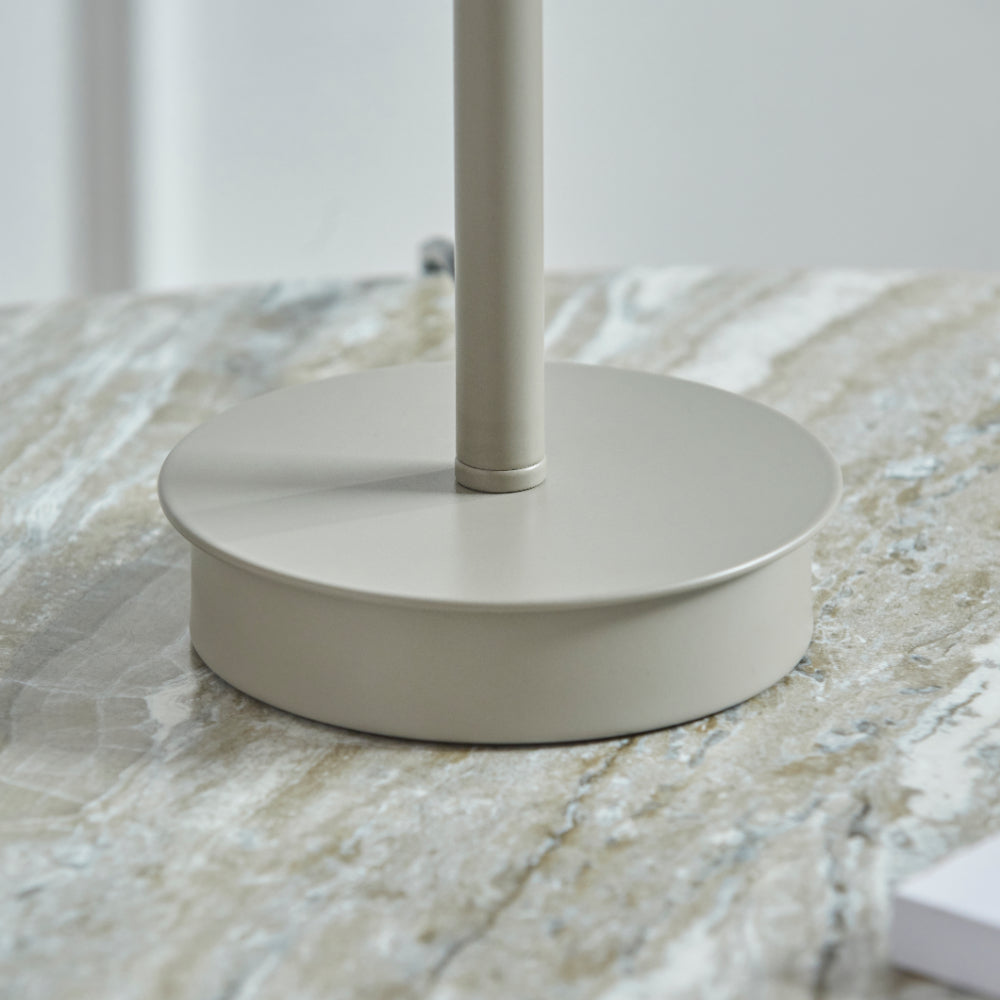 Buxton Grey Table Lamp