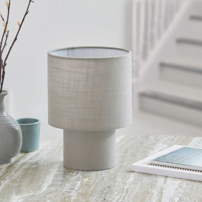 Buxton Grey Mini Table Lamp