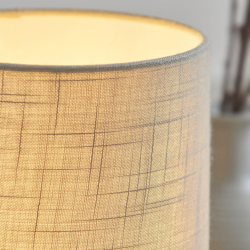 Buxton Grey Mini Table Lamp