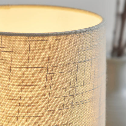 Buxton Grey Mini Table Lamp