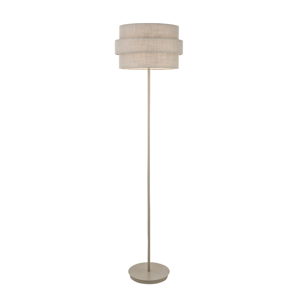Buxton Light Grey Floor Lamp