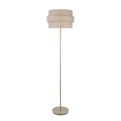 Buxton Light Grey Floor Lamp