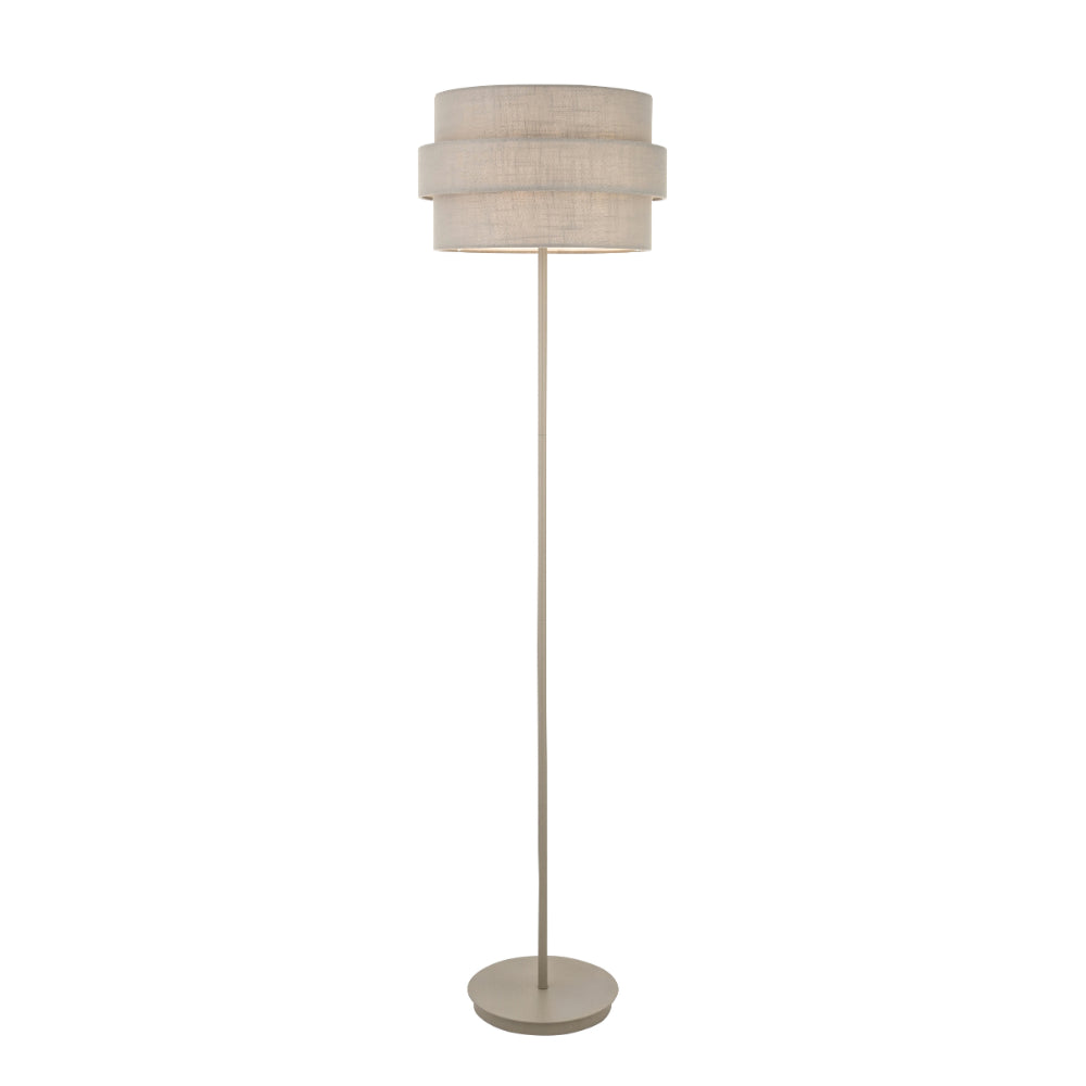 Buxton Light Grey Floor Lamp