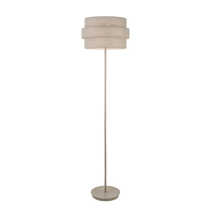 Buxton Light Grey Floor Lamp