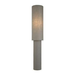 Buxton Grey Column Floor Lamp