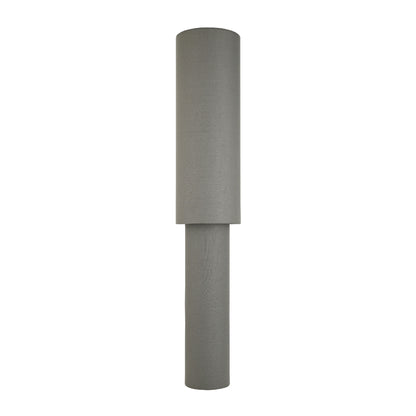 Buxton Grey Column Floor Lamp