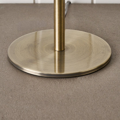 Tamara 2-Light Antique Brass Table Lamp