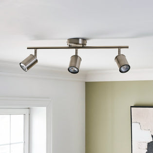 Talbot Brushed Nickel 3-Spot Bar