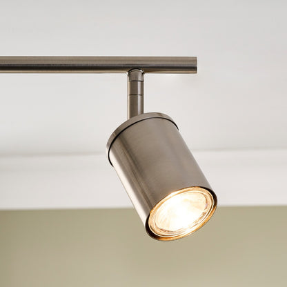 Talbot Brushed Nickel 3-Spot Bar