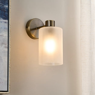 Kingsholm Antique Brass Wall Light