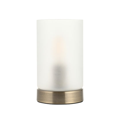 Kingsholm Antique Brass Touch Table Lamp