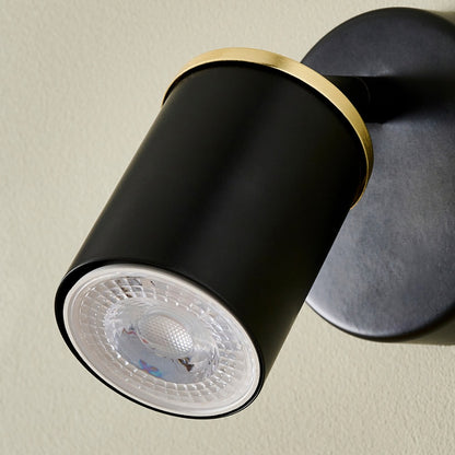 Talbot Matte Black Spotlight