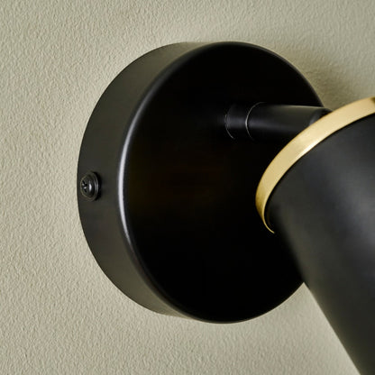 Talbot Matte Black Spotlight