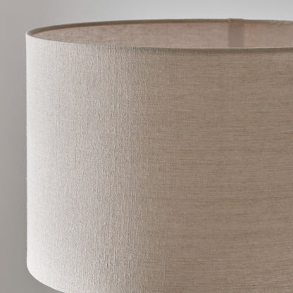 Marston Satin Nickel Floor Lamp