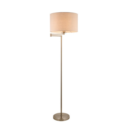 Marston Satin Nickel Floor Lamp
