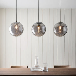 Tamara 3-Light Antique Brass Pendant Bar